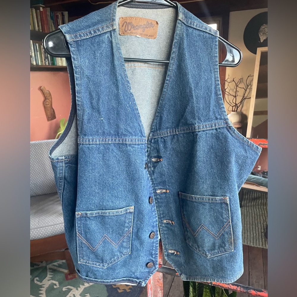 Wrangler jean vest